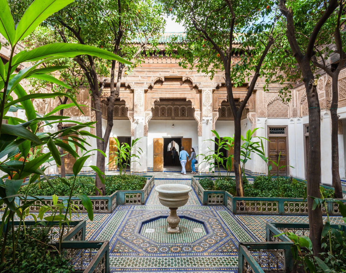 Walking Through Bahia Palace